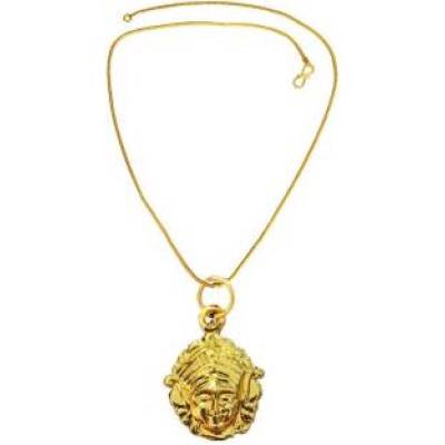 Gold Maa Durga  Pendant 