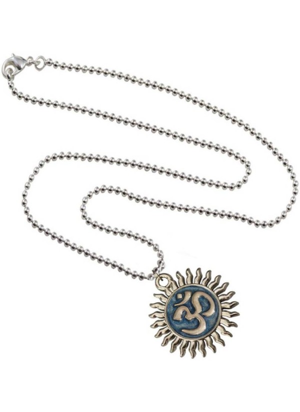 Blue::White Om Pendant 