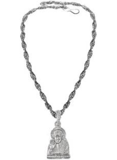 Silver Lord Shree Sai Baba Pendant 