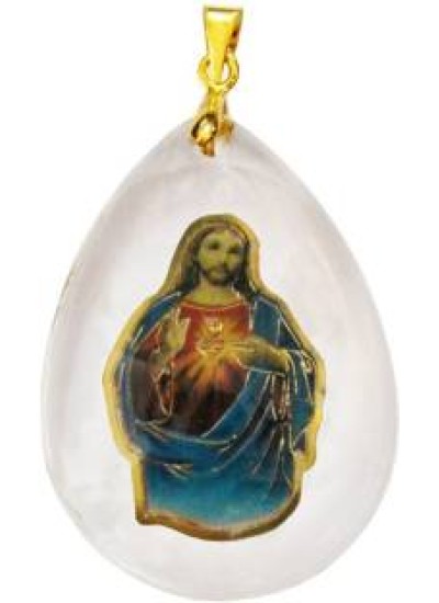 Multicolour Elegant Jesus Pendant 