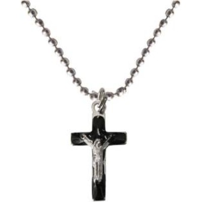 Black Christ cross Pendant 