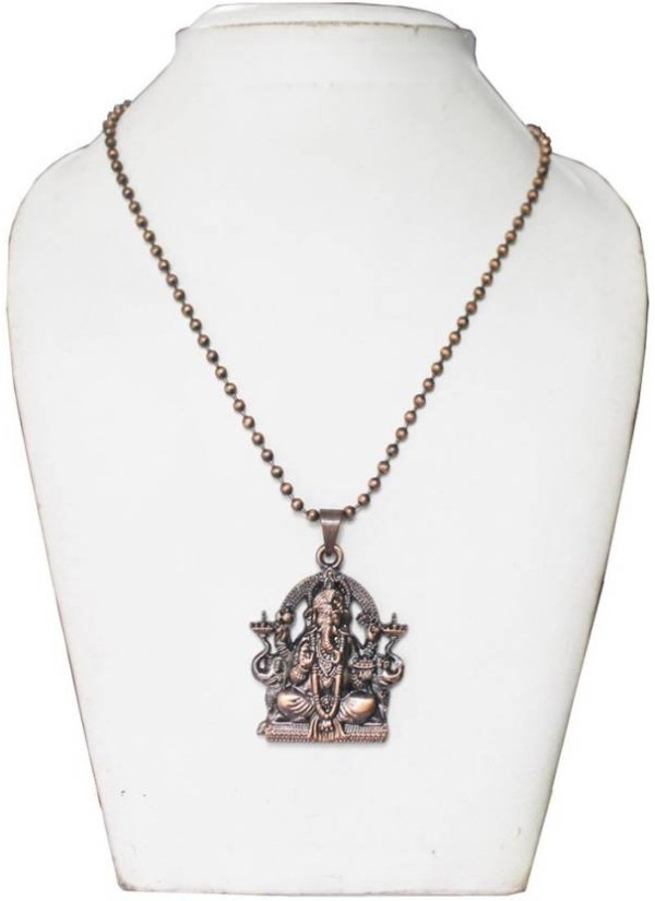 copper Lord Ganesha Pendant 