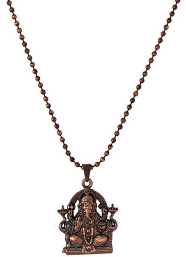 copper Lord Ganesha Pendant 