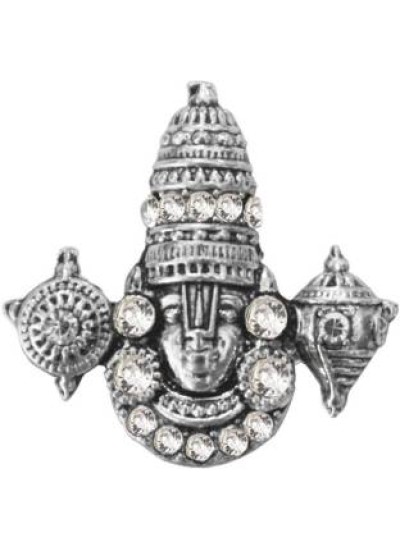 Silver Lord Tirupati Balaji Mukh Darshan  Pendant 