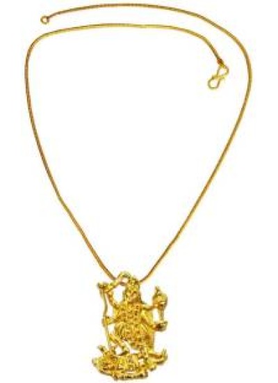 Religious Gold Mahakali Maa Pendant