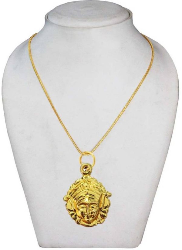 Gold Maa Durga  Pendant 