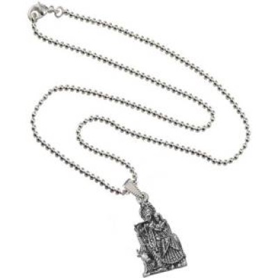 Grey Lord Radha Krishna Pendant 