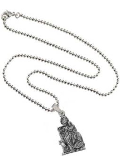 Grey Lord Radha Krishna Pendant 