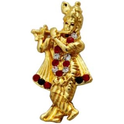 Gold Krishna Pendent 