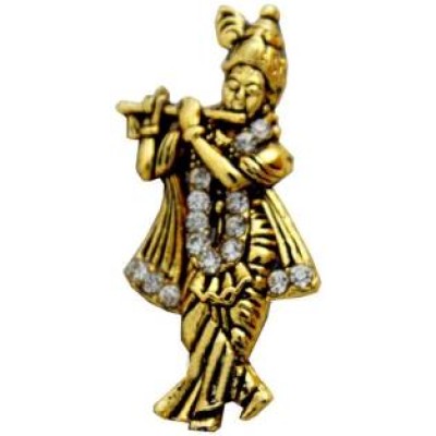 Gold Krishna Pendent 