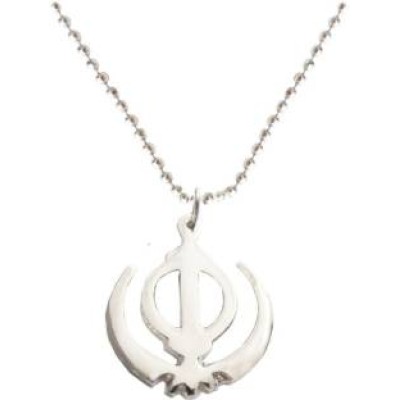 Silver Khanda Pendent 