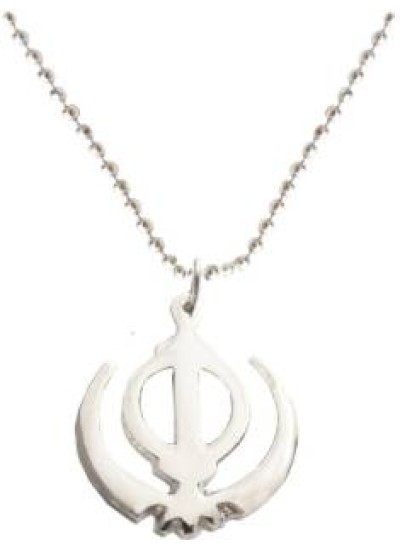 Silver Khanda Pendent 