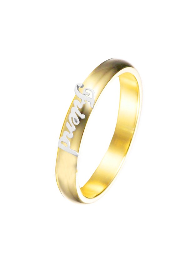 Gold::Silver  Friendship day Special  Friend Fashion Ring 