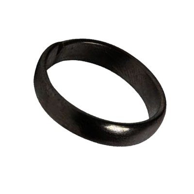 Menjewell Shani Dosha Niwaran Black Horse Shoe Iron Ring, Shani Chhalla, Kale Ghode Ki Naal Alloy Finger Rings