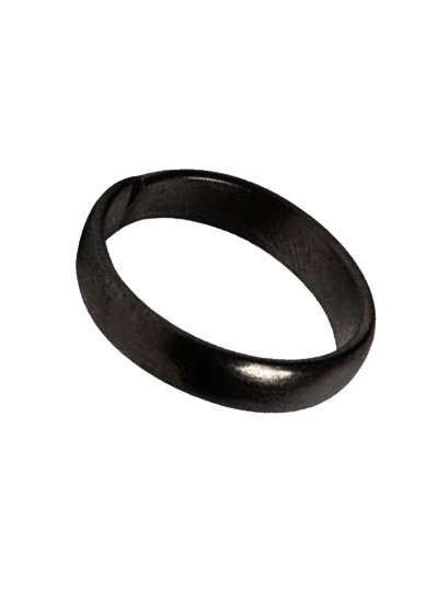 Menjewell Shani Dosha Niwaran Black Horse Shoe Iron Ring, Shani Chhalla, Kale Ghode Ki Naal Alloy Finger Rings