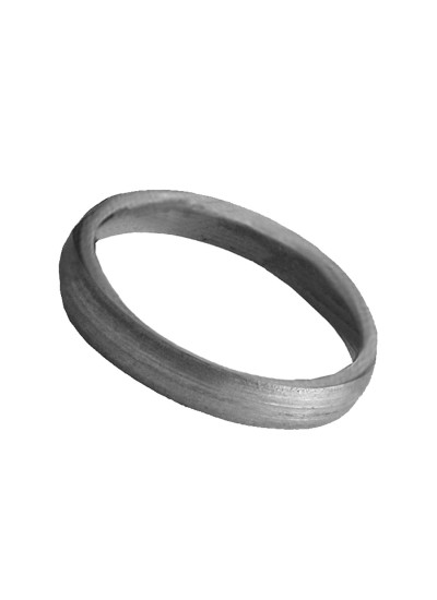 Menjewell Shani Dosha Niwaran Black Horse Shoe Iron Ring, Shani Chhalla, Kale Ghode Ki Naal  Alloy Finger Ring