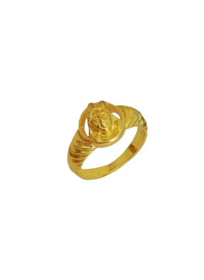 Shiv Ring Gold Plated 