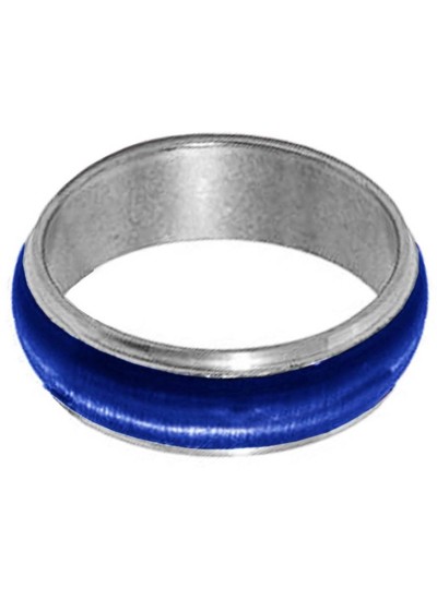 Elegant  Blue  Thumb Band Fashion Ring