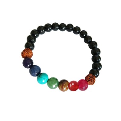 7 Chakra Kundalini Energy Balance Rudraksha Bracelet