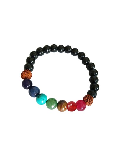 7 Chakra Kundalini Energy Balance Rudraksha Bracelet