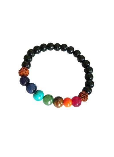 7 Chakra Kundalini Energy Balance Rudraksha Bracelet 