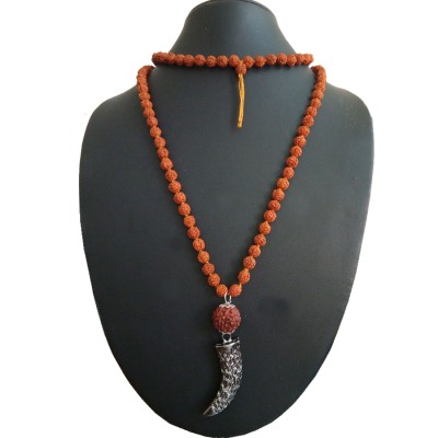 Rudraksha Mala Khanjir Pendant For Men