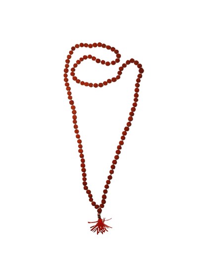5 Mukhi Rudraksh Mala -108 Rudraksh Beads (Jap Mala/Rosary Mala-.