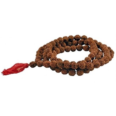 Menjewell religious Original Rudraksha Mala Necklace