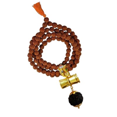 Ganesha Damru Rudraksha Pendant By Menjewell