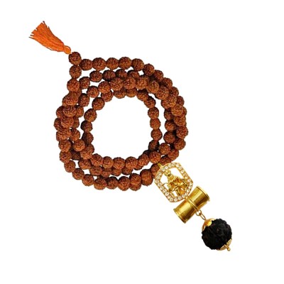 Pawan Putra Hanuman  Rudraksha  Damru Pendant By Menjewell