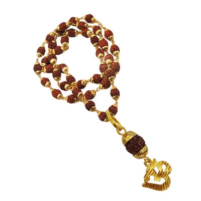 Mahadev Shiva Om Rudraksha Pendant By Menjewell