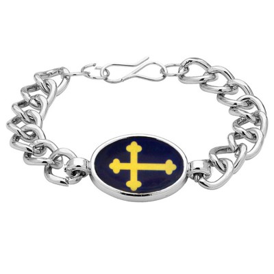 Silver Christ cross Fashion Religious Bracelet