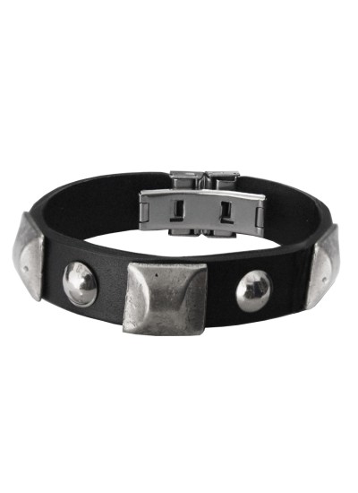 Black Leather fashion Leather Bracelet