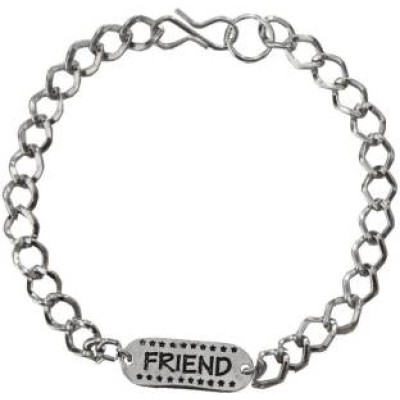 Elegant  Black::Silver Stylish link Fashion Bracelet