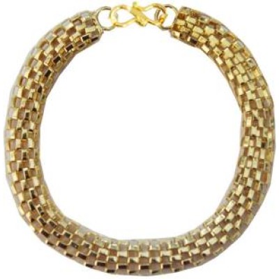 Elegant Gold Plated Silver Fashion Chain Link Bracelet 