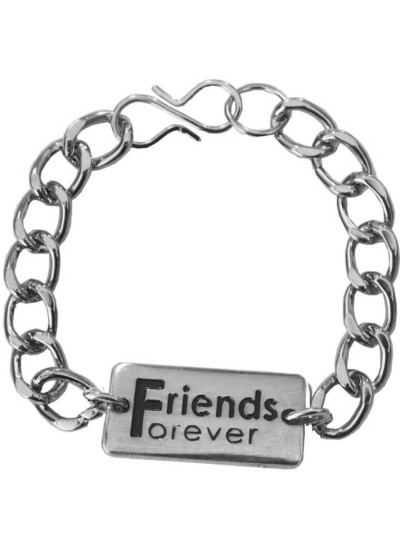 Elegant  Silver Friends Fashion Bracelet