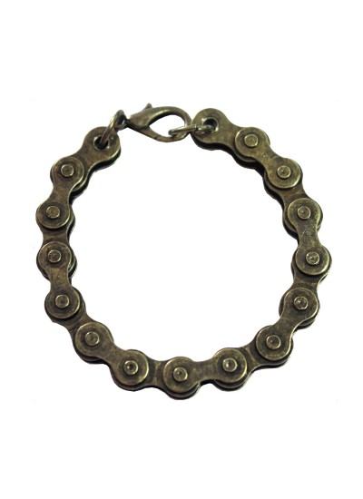 Buy Priyaasi Curb Chain Silver Plated Link Bracelet for Men online