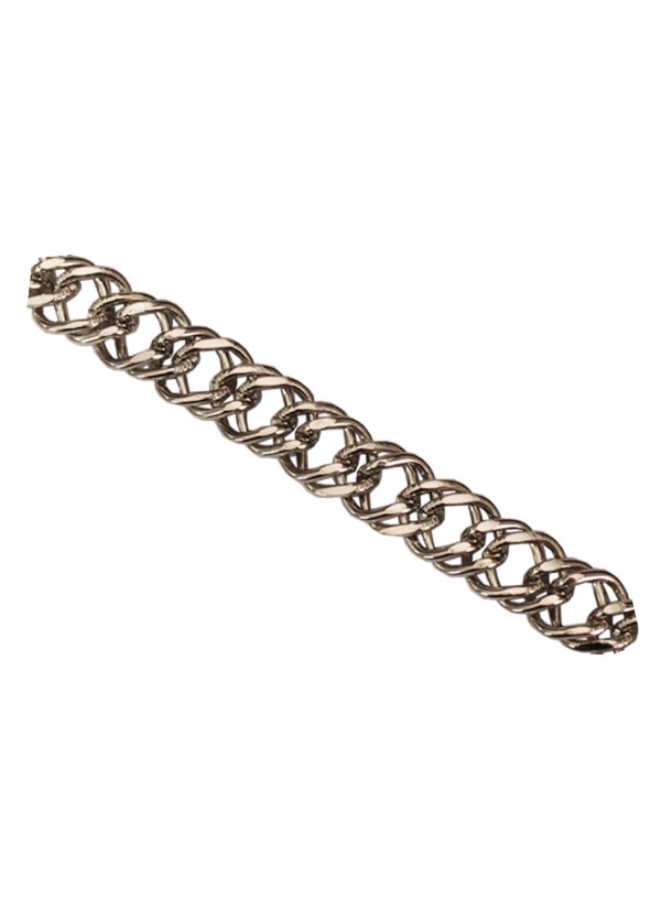 Silver Double Link Fashion Stainless steel Bracelets