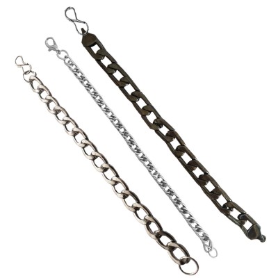 Menjewell Stylish & Fancy  Multicolor Link Chain Design Metal Bracelet Set Combo