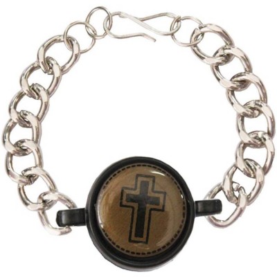 Mens Jewellery  Multicolor  Jesus Christ Cross Religious Bracelet