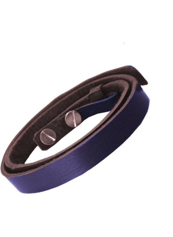 Mens Jewellery Blue  Stylish & Fancy  Bandth Fashion Leather Bracelets