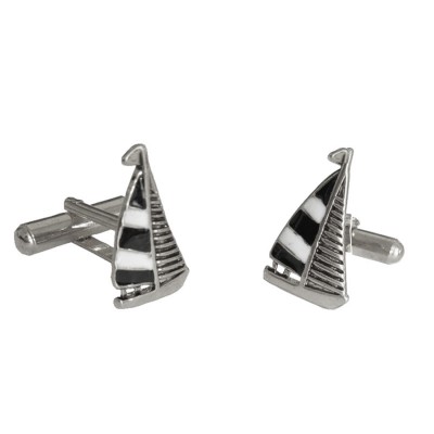 Cufflinks Multicolor Yacht-Boat Design