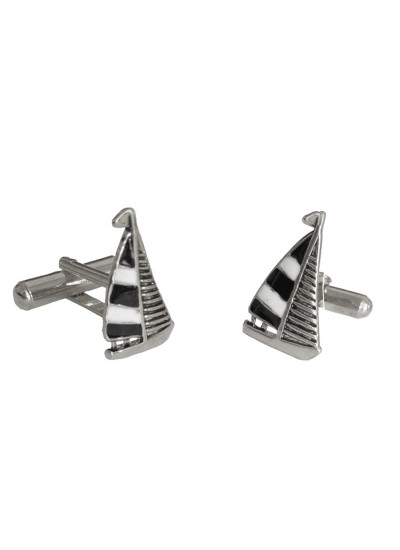 Cufflinks Multicolor Yacht-Boat Design