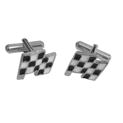  Cufflinks Multicolor Antique Chessboard Design For Men