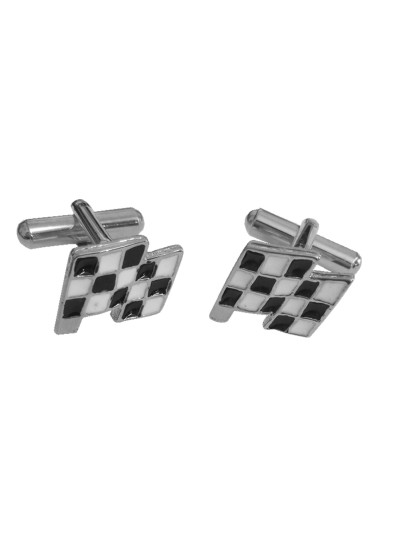  Cufflinks Multicolor Antique Chessboard Design For Men