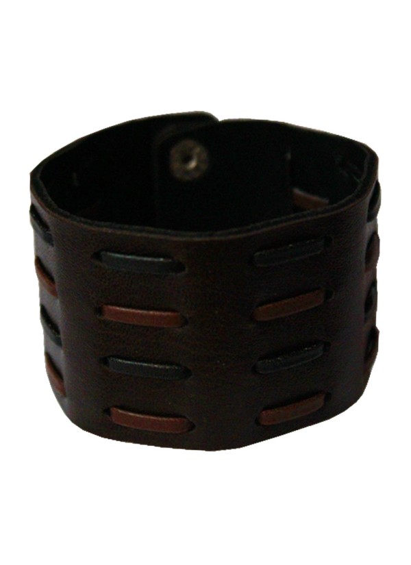 Elegant  Black Fashion Leather Bracelet
