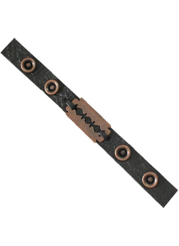 Brown Leather Blade Fashion Leather Bracelet