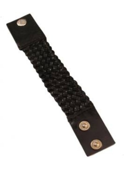 Black  Leather Bracelet