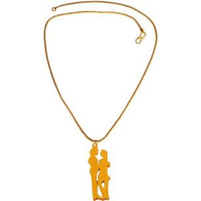 New Collection  Gold  Valentine Day Special Romantic Dancing Couple Pendant