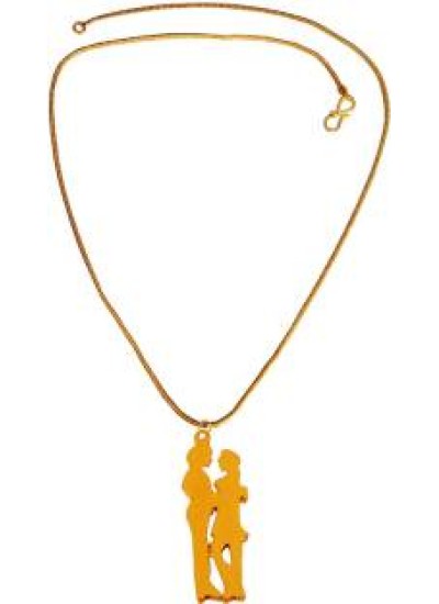 New Collection  Gold  Valentine Day Special Romantic Dancing Couple Pendant